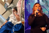 Léa Mendonça. (Foto Montagem: Captura de tela/Assessoria de Imprensa Léa Mendonça/Rakel Andrade)