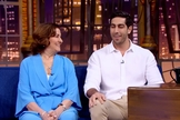 Jonathan Nemer e sua mãe Sara Nemer. (Foto: Captura de tela/YouTube/The Noite com Danilo Gentili)