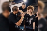 Dylan teve um encontro poderoso com o amor de Deus durante o evento evangelítico. (Foto: Reprodução/Instagram/Daniel Kolenda).