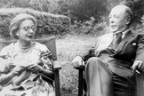 Lewis e Joy. (Foto: Marion E. Wade Center/Wheaton College).