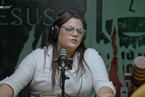Dayse Paparoto testemunhou que foi ajudada por Deus na competição. (Foto: Reprodução/YouTube/JesusCopy).
