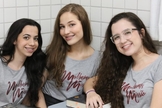 Giovanna, Rafaella e Maria Eduarda. (Foto: Reprodução/Igreja Adventista do Sétimo Dia)
