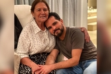 Luciano Camargo e sua mãe Helena. (Foto: Reprodução/Instagram/Luciano Camago)