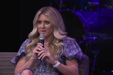 Riley Gaines Barker. (Foto: Captura de tela/YouTube Cornerstone Chapel Leesburg, VA)
