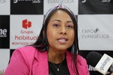 Julie Molina, diretora regional do “The Chosen” para a América Latina. (Foto: Reprodução/Guiame).