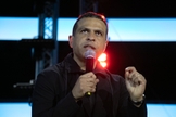 O ex-jogador Geovanni Maurício no The Change, em Lisboa. (Foto: Guiame/Marcos Paulo Correa)