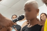 Thiago Menezes Flausino, de 13 anos, foi atingido por cinco tiros na Cidade de Deus. (Foto: Reprodução/Twitter/Favela Caiu no Face).