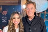 Gabriela Rocha com Michael W. Smith em Nashville. (Foto: Divulgação)