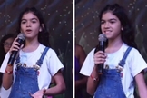 Karen Raddi testemunhando em um evento da JMN. (Foto: Reprodução/Instagram/Junta de Missões Nacionais)