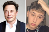 Elon Musk e filho Xavier Alexander Musk (hoje se chama Vivian Jenna Wilson). (Foto: Creative Commons/Metro)