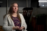 Janelle Wooford. (Captura de tela/YouTube The 700 Club)