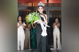 Erica Robin venceu o Miss Paquistão. (Foto: Reprodução/YouTube/Miss Universe).