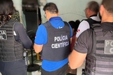 Policiais foram mobilizados para a operação. (Foto: Divulgação/PC Ceará)