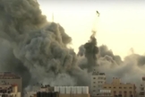 Cenas da guerra entre Israel e Hamas. (Captura de tela/YouTube CNN Brasil)