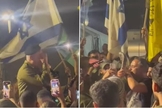 Soldados israelenses se preparam para atacar a Faixa de Gaza por terra. (Captura de tela: Vídeo Instagram kobi_peretz)