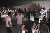 Cenas após o ataque à igreja. (Captura de tela: Vídeo CNN Portugal)