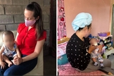 Os bebês recém-nascidos e suas mães recebem ajuda da comunidade cristã. (Foto: IMB)