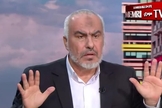 Ghazi Hamad, oficial do Hamas, em entrevista à LBC TV, uma emissora do Líbano. (Captura de tela/YouTube/MEMRI)