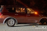 Acidente de carro da família do pastor. (Foto: Reprodução/AG News)