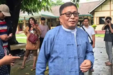 Hkalam Samson, da Convenção Batista de Kachin, em Kachin, norte de Mianmar, em 9 de setembro de 2019. (Foto: Radio Free Asia)