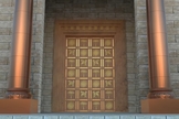 Porta do Templo de Salomão. (Captura de tela/YouTube/Message of Christ)