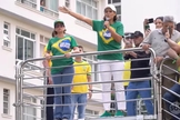 Michelle Bolsonaro discursa durante ato na Avenida Paulista, em 25 de fevereiro de 2024. (Captura de tela/YouTube/SBT)