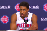 Jaden Ivey do Detroit Pistons. (Foto: Reprodução/YouTube/Hoops Postgame).