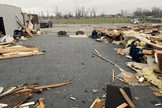 A Igreja Freedom ficou totalmente destruída após a passagem do tornado. (Foto: Facebook/Freedom Life Church).