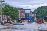 O RS vive a pior enchente de sua história. (Foto: Divulgação/Julio Ferreira/PMPA).