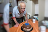 Janguito completou 99 anos em 14 de fevereiro de 2024. (Foto: Arquivo pessoal)