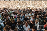 A multidão no estádio. (Foto: Reprodução/Facebook/Jean-Luc Trachsel Ministries)