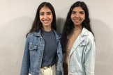 Ana Clara e Rafaela.  (Foto: Arquivo Pessoal concedido ao Guiame)
