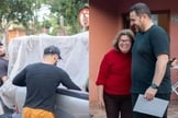 A Igreja Batista Betel de Guaíba doou móveis aos membros afetados. (Foto: Instagram/Igreja Batista Betel).