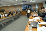 Reunião da Comissão de Direitos Humanos e Legislação Participativa, quarta-feira (19). (Foto: Geraldo Magela/Agência Senado)