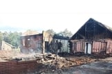 A igreja após o incêndio. (Foto: Reprodução/Baptist Press)