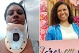 Claudia Lima sofreu um grave acidente. (Foto: Site Mulher Cristã).