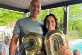 Corey Comperatore, de 50 anos, e sua filha Allyson. (Foto: Facebook/Allyson Comperatore)