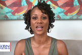 Nika King em entrevista à CBN News. (Foto: Reprodução/YouTube/CBN News)