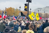 Marcha contra o antissemitismo em Paris. (Foto: Wikipédia)