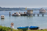 Atracação de barcos em Dingelsdorf, no Lago de Constança, na Alemanha. (Foto ilustrativa: Creative Commons)