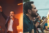 Luciano Camargo na Creche Novos Sonhos. (Foto: Reprodução/Instagram/Igreja Batista Atitude)