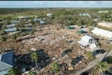 Furacão Helene deixa rastro de destruição Flórida. (Foto: Central Baptist Church Palm Beach)