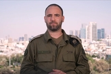 O porta-voz do exército israelense, Nadav Shoshani. (Foto: Reprodução/ABC News).