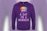 O moletom estampado com um arco-íris utilizado como símbolo pela comunidade LGBT. (Foto: Grindstore/Debenhams)