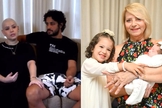 Maria Cândida, mãe de Léo Zagueiro, está internada em coma no hospital. (Foto: Instagram/Léo Zagueiro).