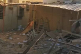 O templo após o bombardeio. (Foto: Reprodução/Missões Mundiais)