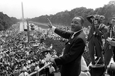 Martin Luther King na Marcha de Washington. (Foto: Wikimedia Commons/National Park Service).