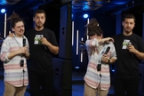 O tradutor de Guilherme Batista foi tocado pela pregação. (Foto: Reprodução/YouTube/Guilherme Batista).