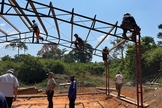 A construção da igreja na região. (Foto: Reprodução/AG News)