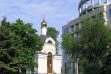 O Tribunal da Cidade de Moscou (à direita). (Foto: Wikimedia Commons/AndyVolykhov).